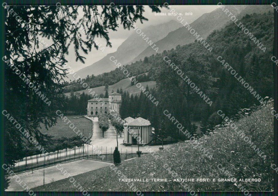 Lecco Taceno Tartavalle Terme Foto FG cartolina ZK0695 – fronte