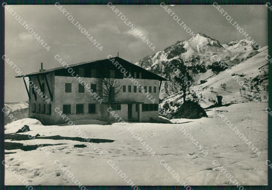 Lecco Pasturo Rifugio Tedeschi Cai Foto FG cartolina ZK0703 – fronte