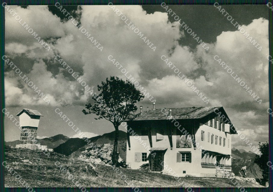 Lecco Pasturo Rifugio Tedeschi Cai Foto FG cartolina ZK0708 – fronte