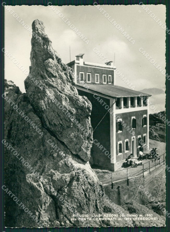 Lecco Resegone Rifugio Azzoni Escursionisti Lecchesi Foto FG cartolina ZK0725 – fronte