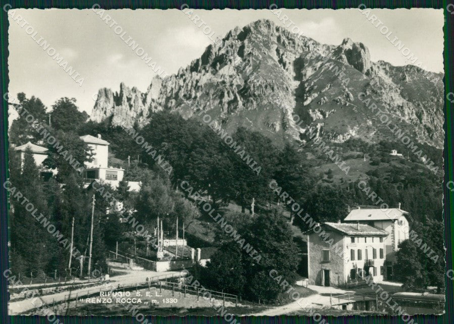 Lecco Rifugio Rocca Escursionisti Lecchesi Foto FG cartolina ZK0727 – fronte