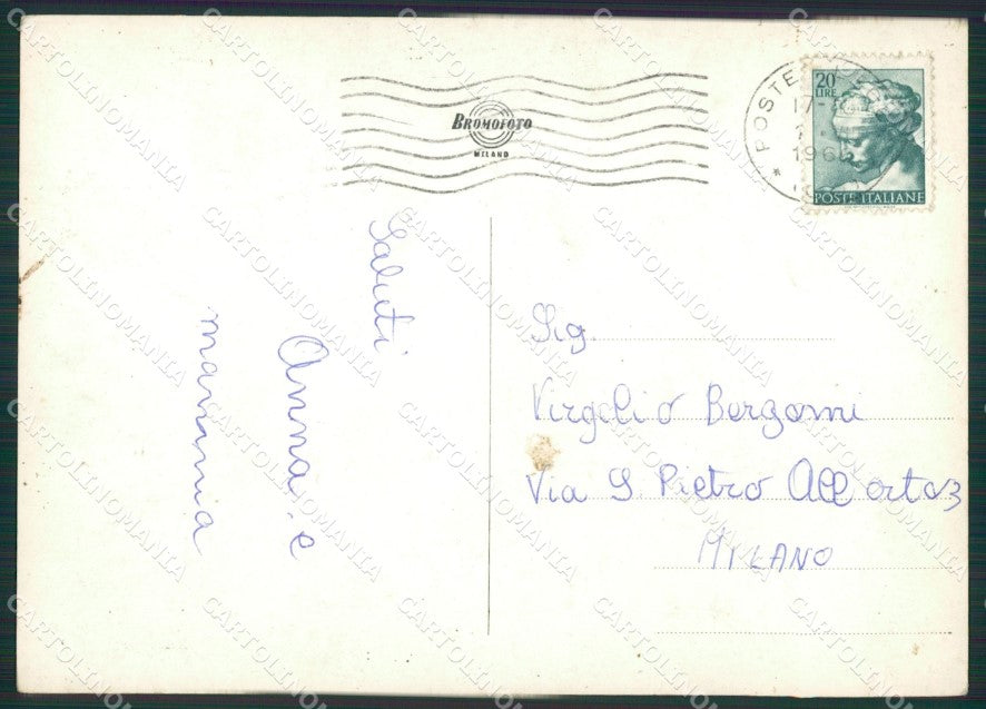 Lecco Belledo Foto FG cartolina ZK0728 – retro