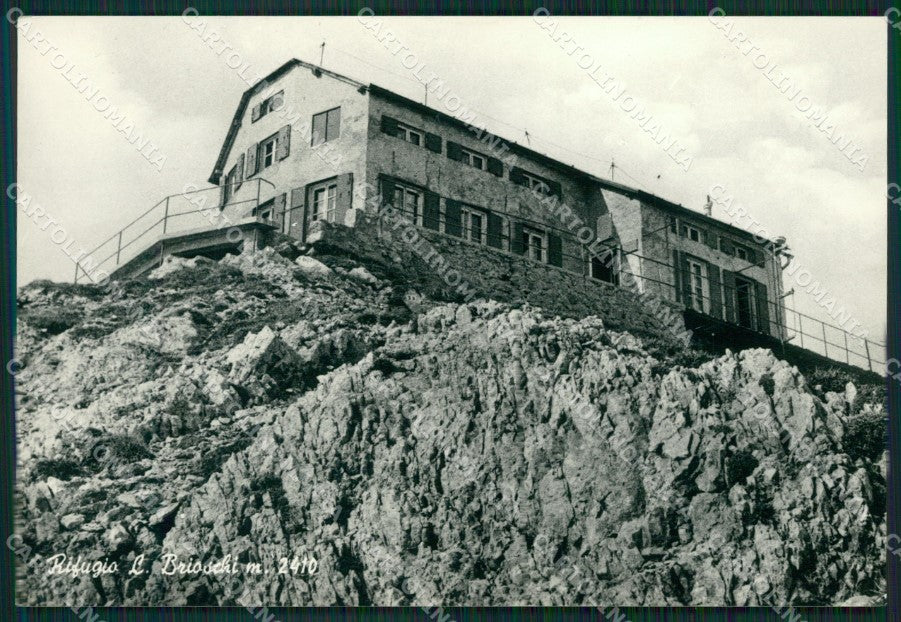 Lecco Pasturo Rifugio Brioschi Foto FG cartolina ZK0731 – fronte