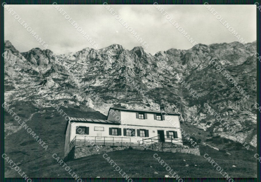 Lecco Mandello Lario Rifugio Bietti Cai Foto FG cartolina ZK0733 – fronte