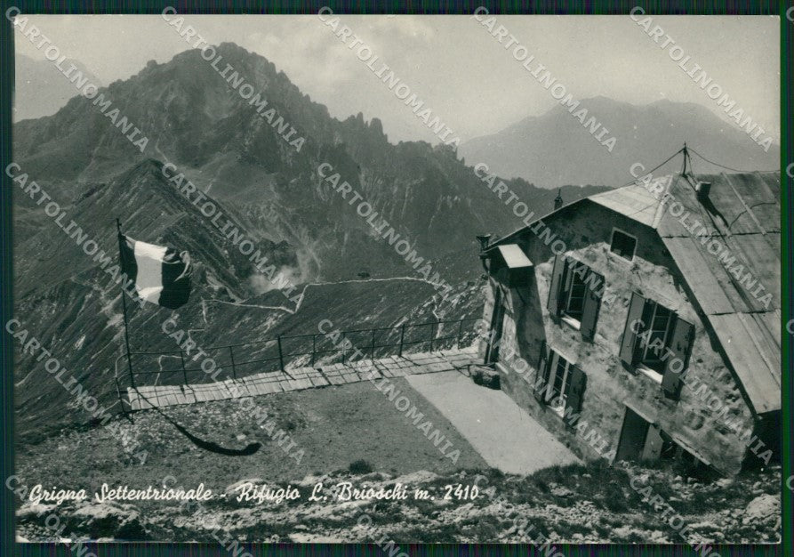 Lecco Pasturo Rifugio Brioschi Foto FG cartolina ZK0757 – fronte