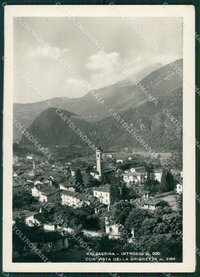 Lecco Introbio Foto FG cartolina ZK0759 – fronte