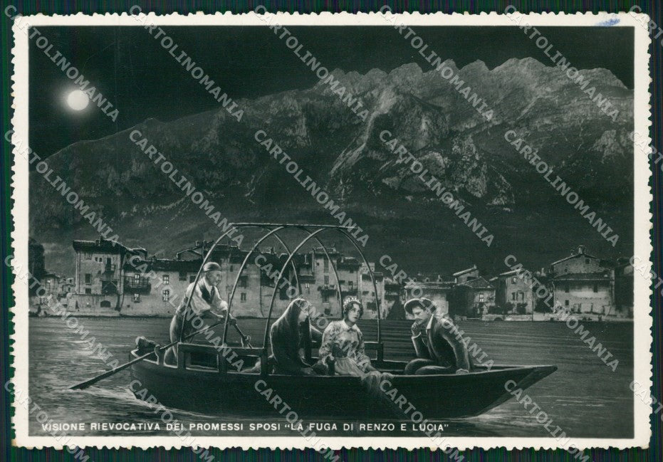 Lecco Promessi Sposi Alessandro Manzoni Foto FG cartolina ZK0763 – fronte