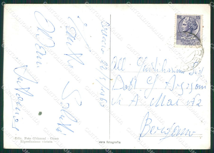 Como Breccia Convalescenziario Foto FG cartolina ZK0766 – retro