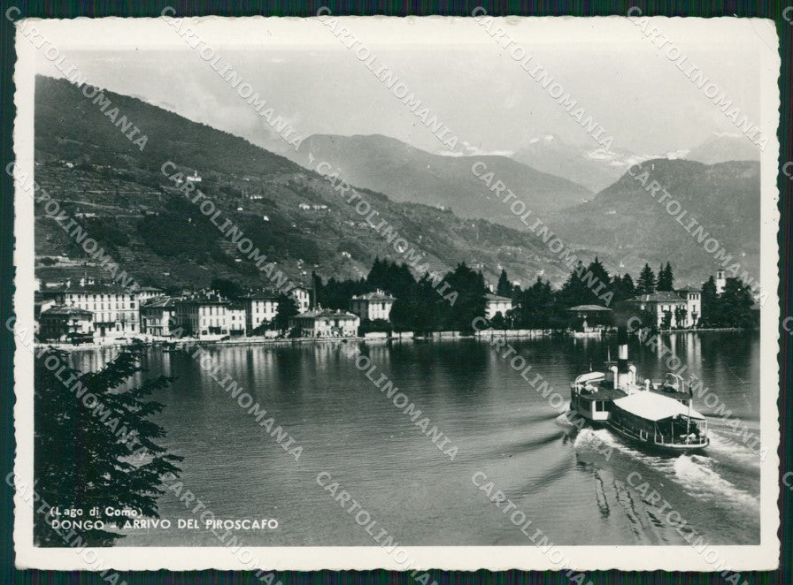 Como Dongo Battello Foto FG cartolina ZK0767 – fronte