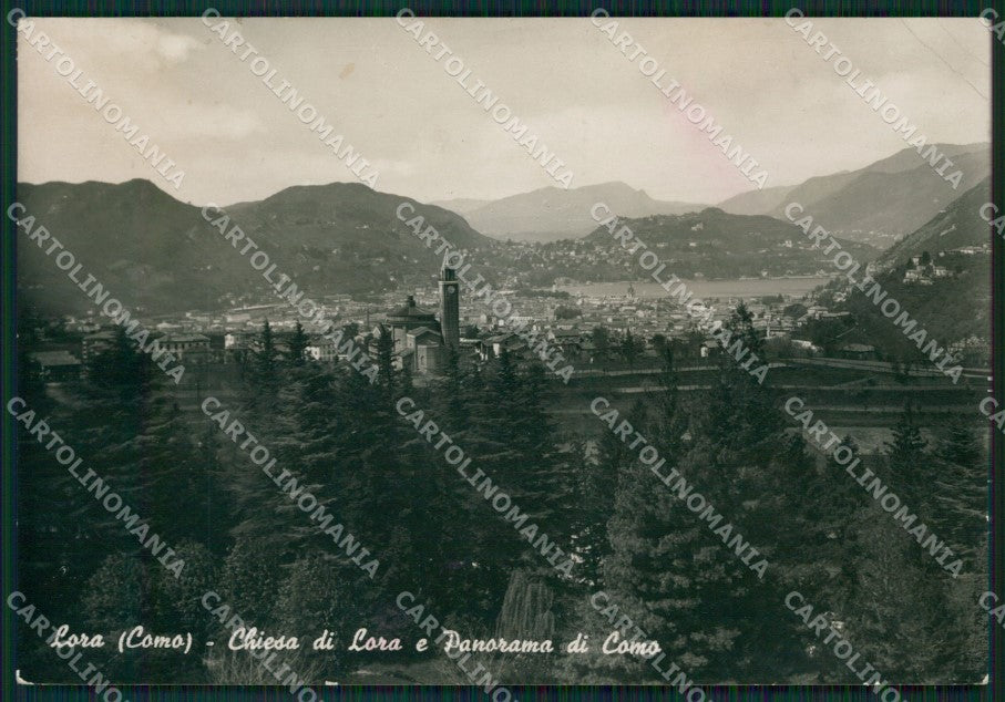Como Campegine Lora PIEGHINA Foto FG cartolina ZK0770 – fronte