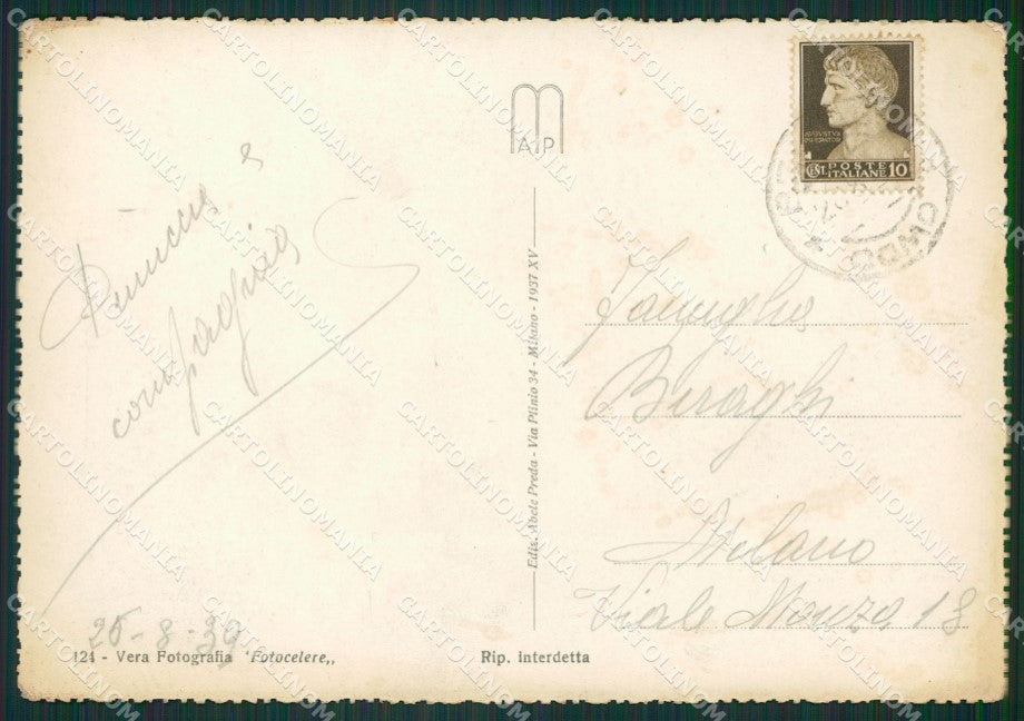 Como Punta Bellagio Foto FG cartolina ZK0771 – retro