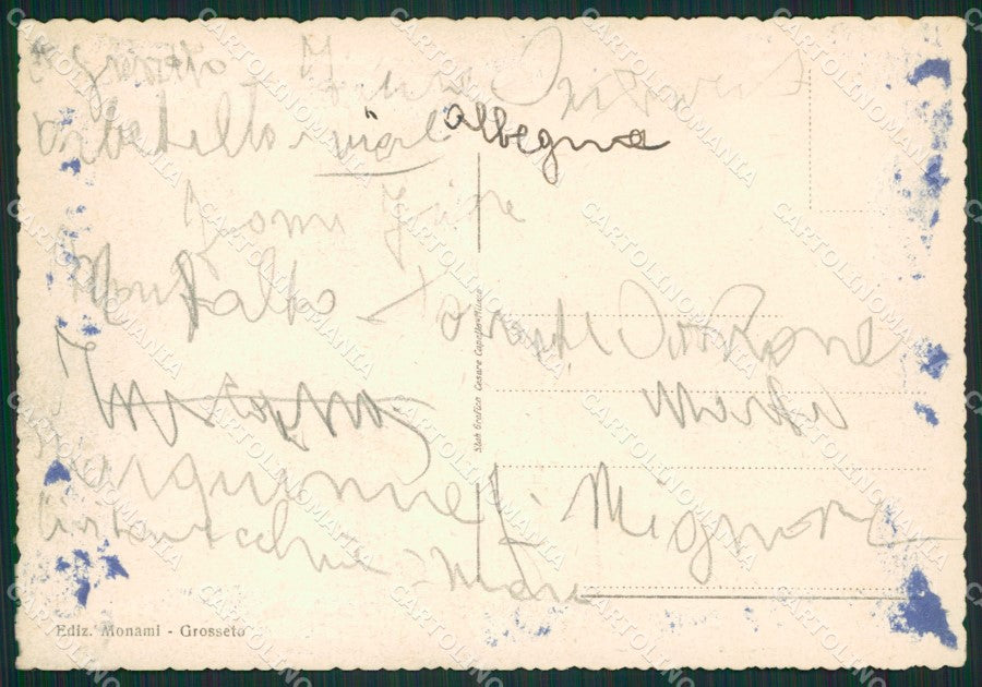 Grosseto Città Saluti da FG cartolina ZK0824 – retro