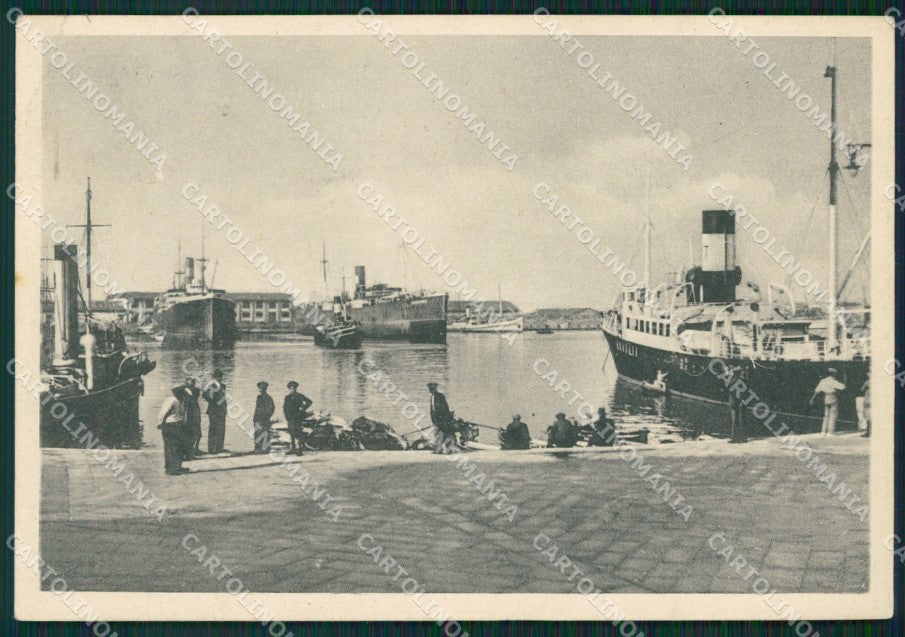 Livorno Città Porto Navi FG cartolina ZK0829 – fronte
