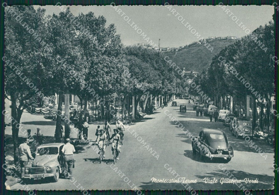 Pistoia Montecatini Terme Auto FG cartolina ZK0848 – fronte