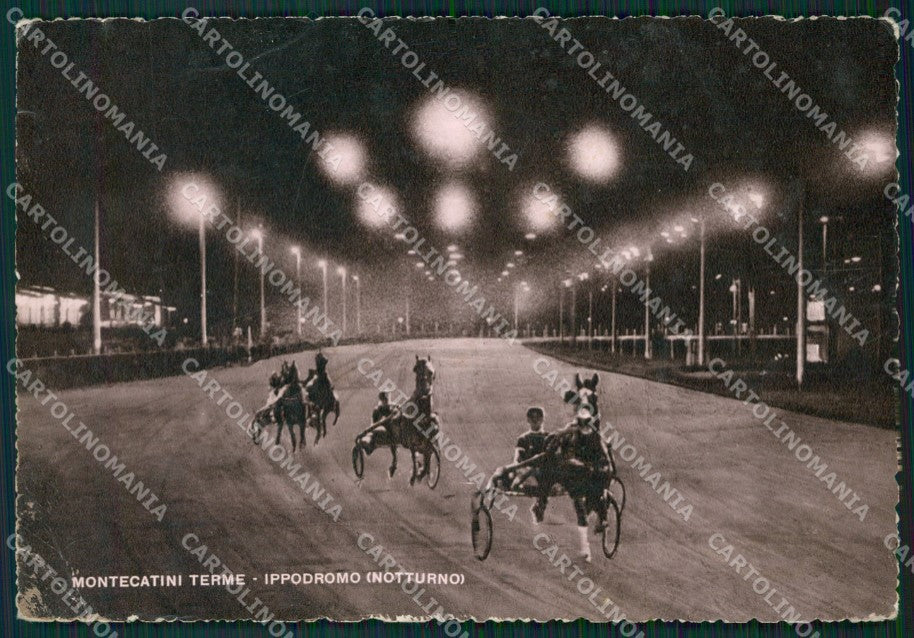 Pistoia Montecatini Terme Ippodromo PIEGHINE FG cartolina ZK0853 – fronte