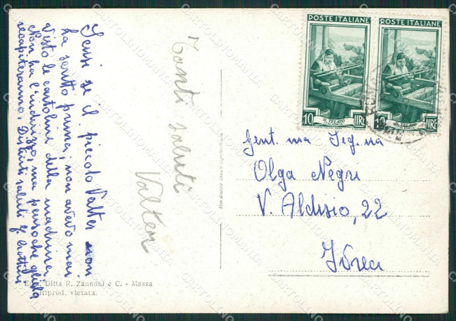 Massa Marina di Massa FG cartolina ZK0862 – retro