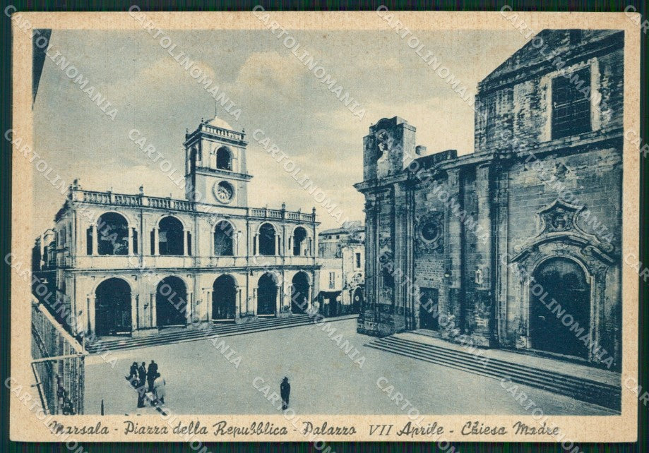 Trapani Marsala Chiesa Madre FG cartolina ZK0888 – fronte