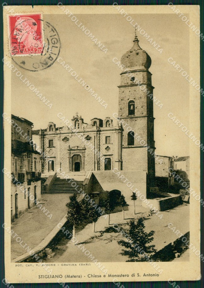 Matera Stigliano STRAPPINO FG cartolina ZK0900 – fronte