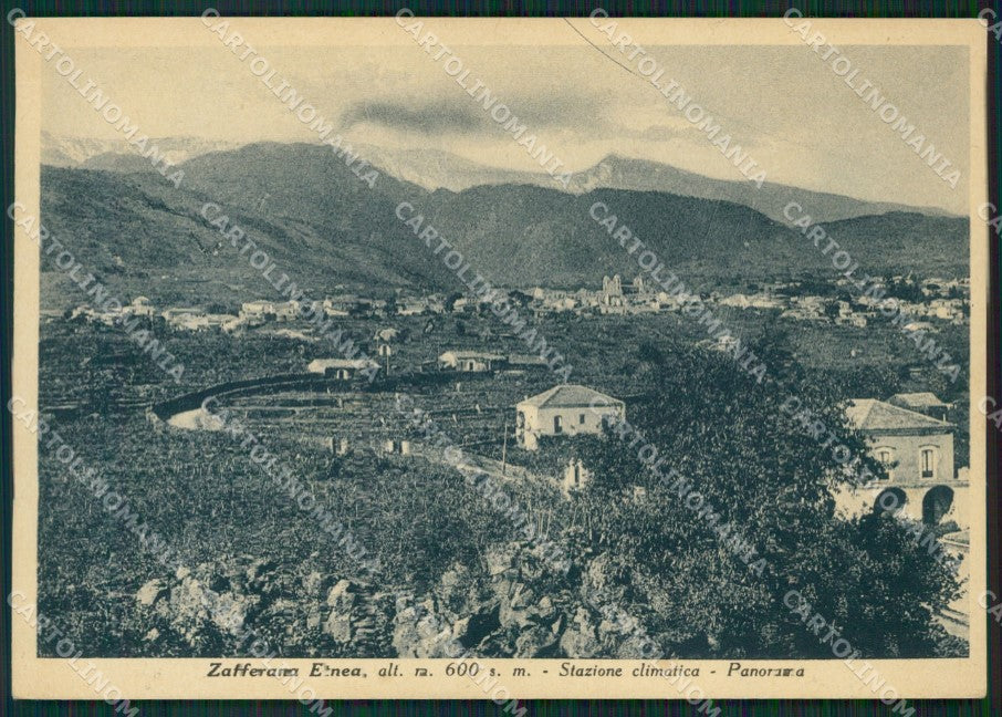 Catania Zafferana Etnea FG cartolina ZK0916 – fronte