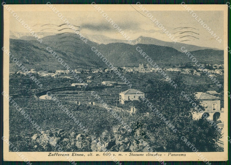 Catania Zafferana Etnea FG cartolina ZK0917 – fronte