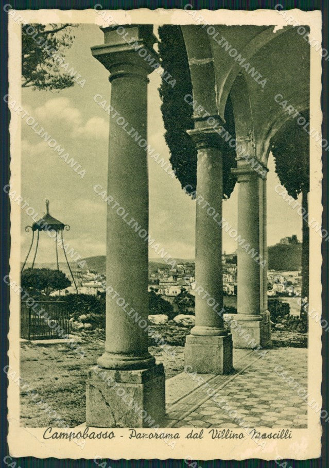 Campobasso Città ABRASA PIEGHINE FG cartolina ZK0918 – fronte