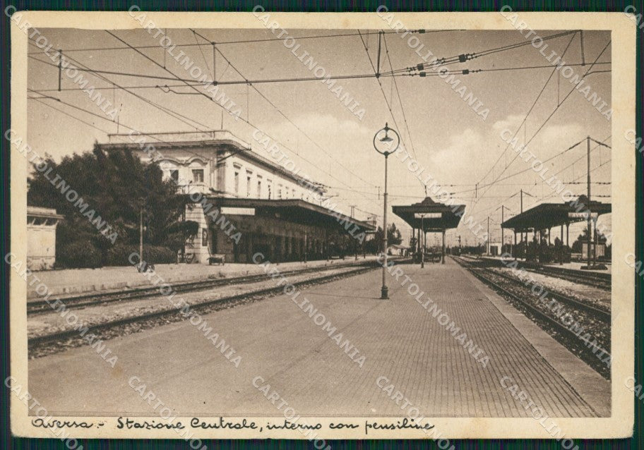 Caserta Aversa Stazione PIEGHINA FG cartolina ZK0920 – fronte