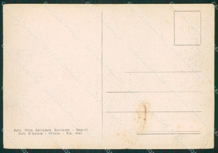 Caserta Aversa Stazione PIEGHINA FG cartolina ZK0920 – retro