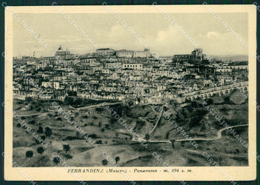 Matera Ferrandina FG cartolina ZK0930 – fronte
