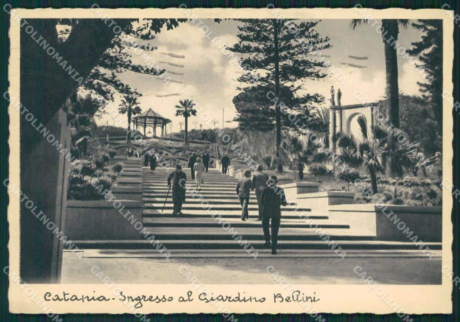 Catania Città Giardini Bellini FG cartolina ZK0957 – fronte