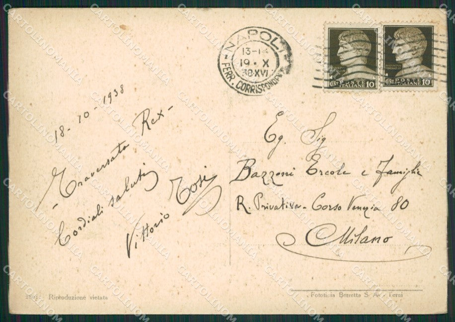 Napoli Città FG cartolina ZK0986 – retro