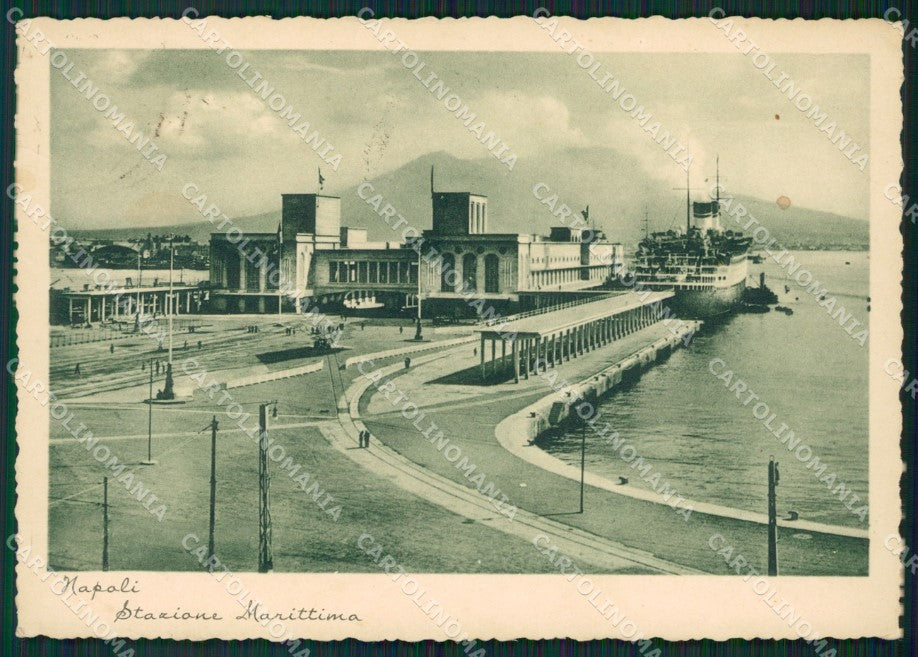 Napoli Città Nave FG cartolina ZK0989 – fronte