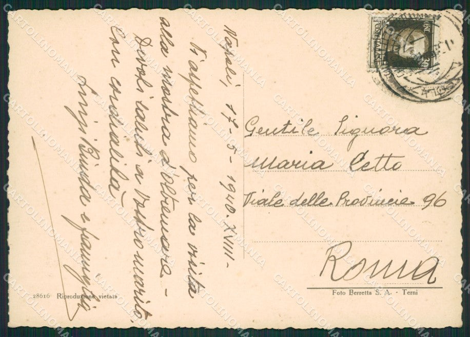 Napoli Città Nave FG cartolina ZK0989 – retro