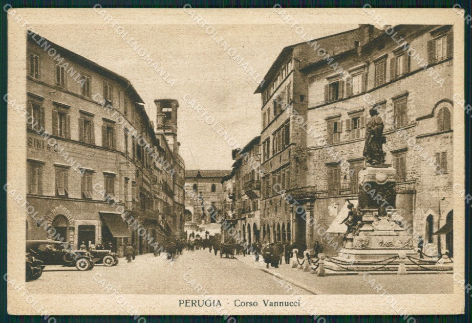Perugia Città Auto FG cartolina ZK0993 – fronte