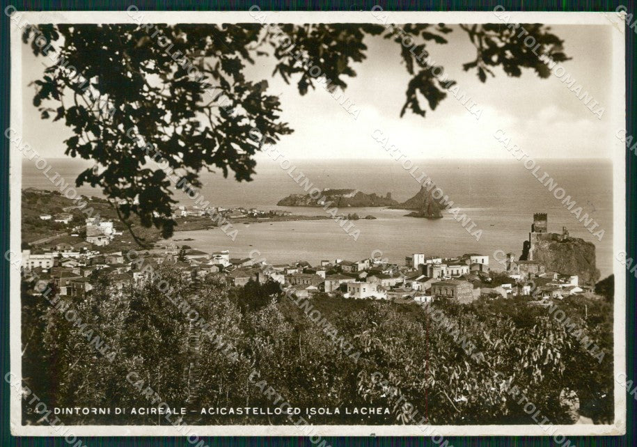 Catania Acireale PIEGHINA Foto FG cartolina ZK1024 – fronte