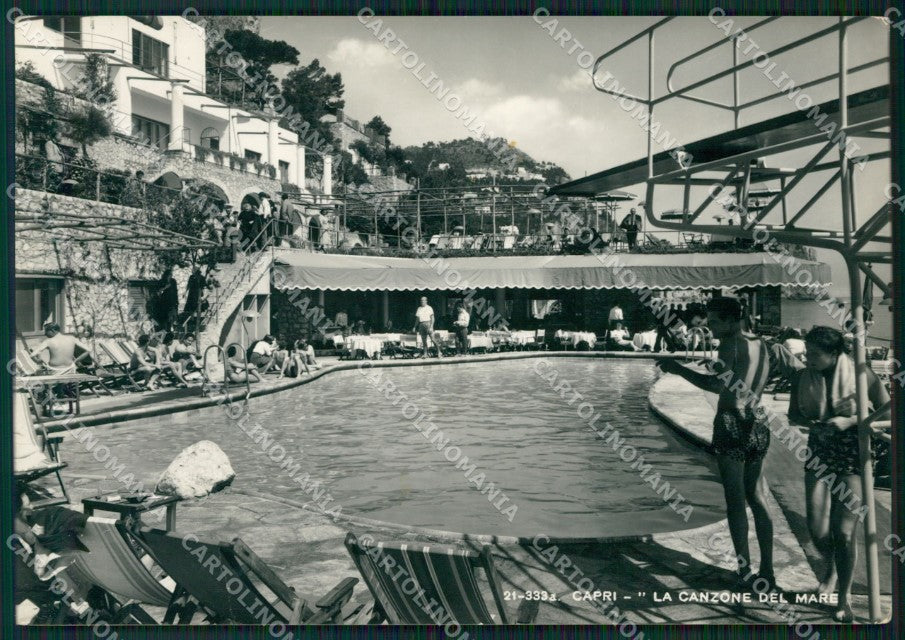 Napoli Capri PIEGHINA Foto FG cartolina ZK1046 – fronte