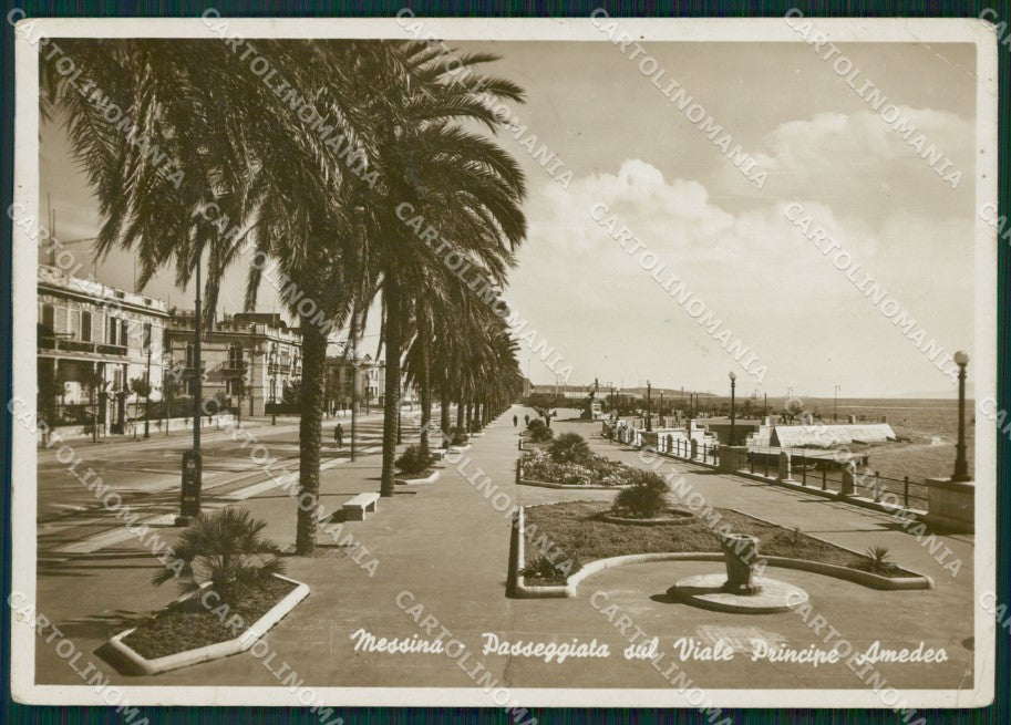 Messina Città PIEGA Foto FG cartolina ZK1067 – fronte