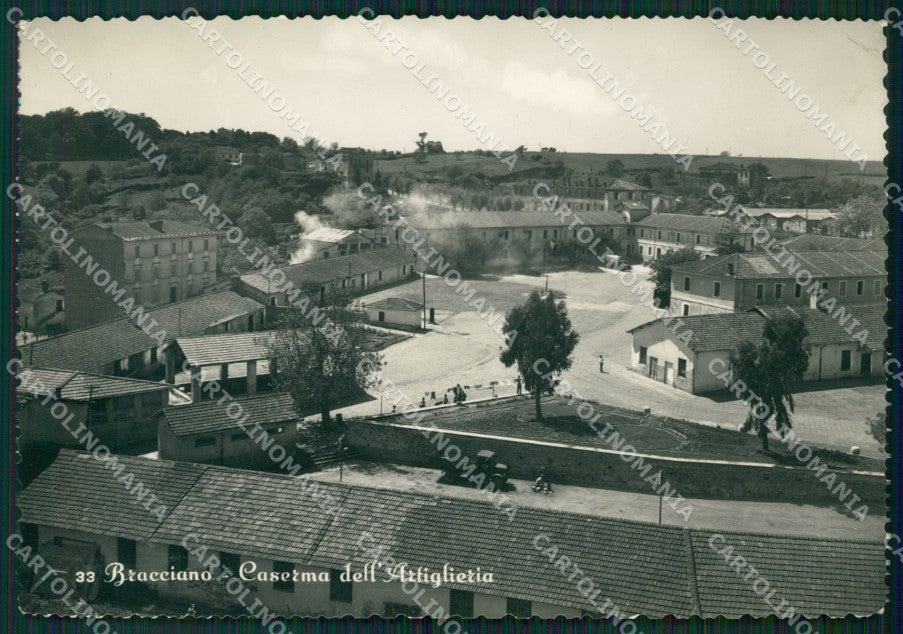 Roma Bracciano Caserma PIEGHINA Foto FG cartolina ZK1079 – fronte