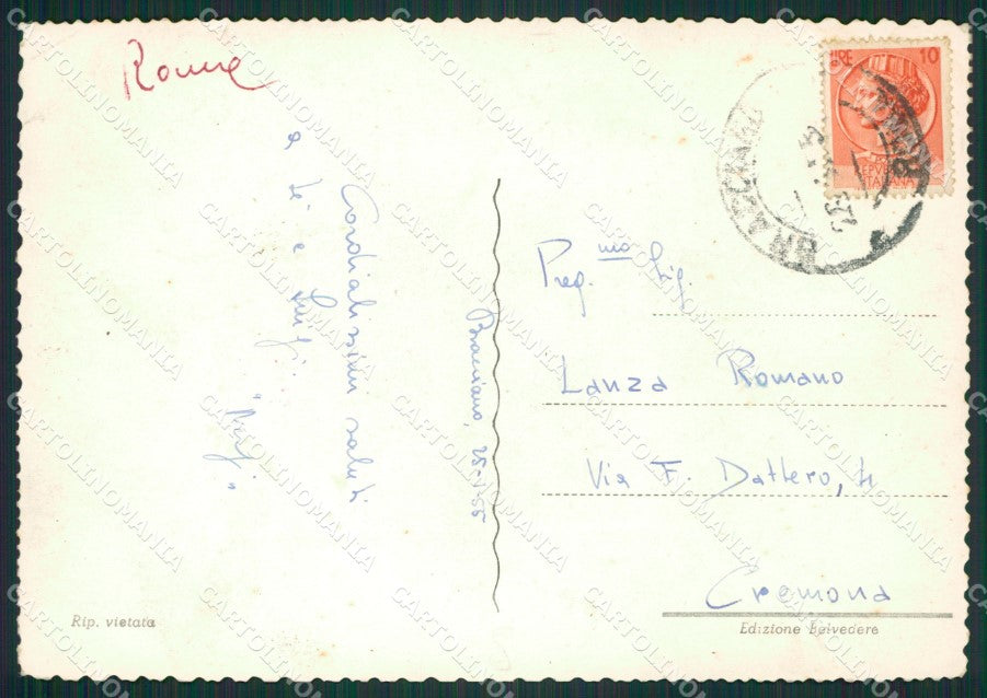 Roma Bracciano Caserma PIEGHINA Foto FG cartolina ZK1079 – retro