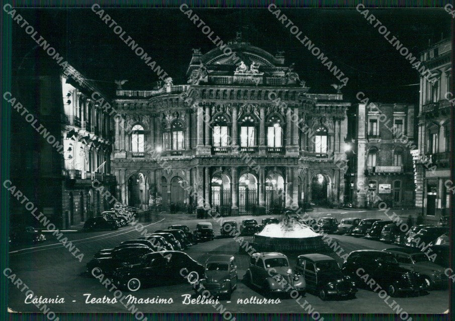 Catania Città Teatro Massimo Bellini Foto FG cartolina ZK1084 – fronte