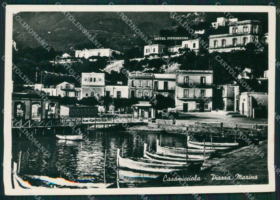 Napoli Casamicciola Barche Foto FG cartolina ZK1103 – fronte