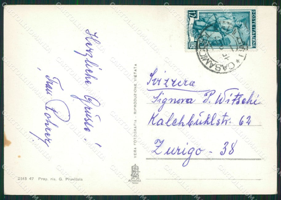 Napoli Casamicciola Barche Foto FG cartolina ZK1103 – retro
