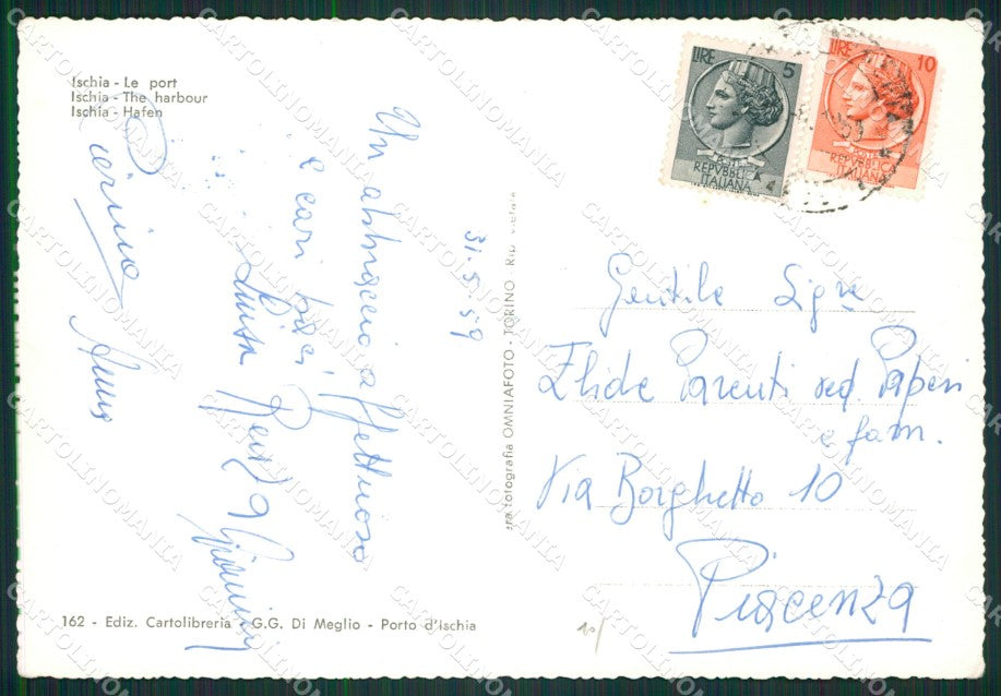 Napoli Ischia Foto FG cartolina ZK1108 – retro
