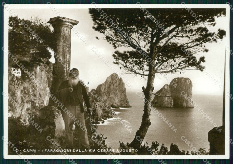 Napoli Capri Faraglioni Foto FG cartolina ZK1127 – fronte