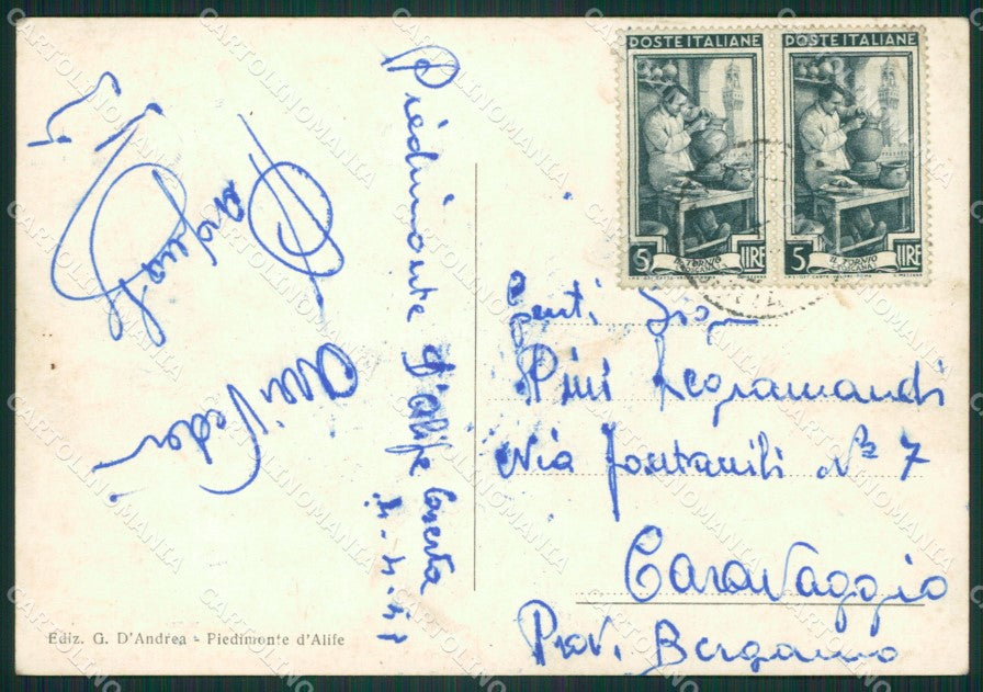Caserta Piedimonte D'Alife Foto FG cartolina ZK1129 – retro