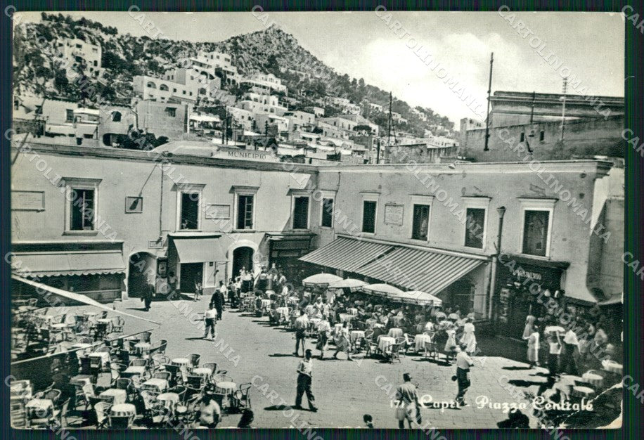 Napoli Capri PIEGHINA Foto FG cartolina ZK1142 – fronte