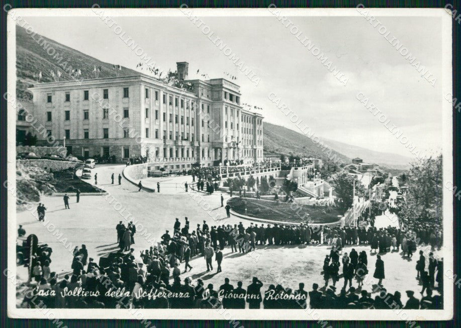 Foggia San Giovanni Rotondo Casa Sollievo Foto FG cartolina ZK1151 – fronte