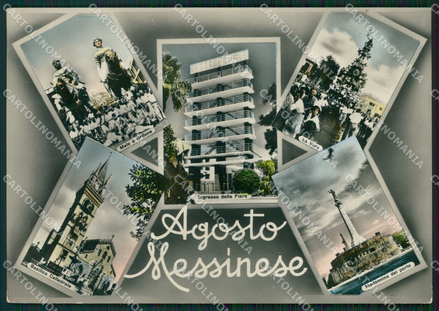 Messina Città Foto FG cartolina ZK1171 – fronte