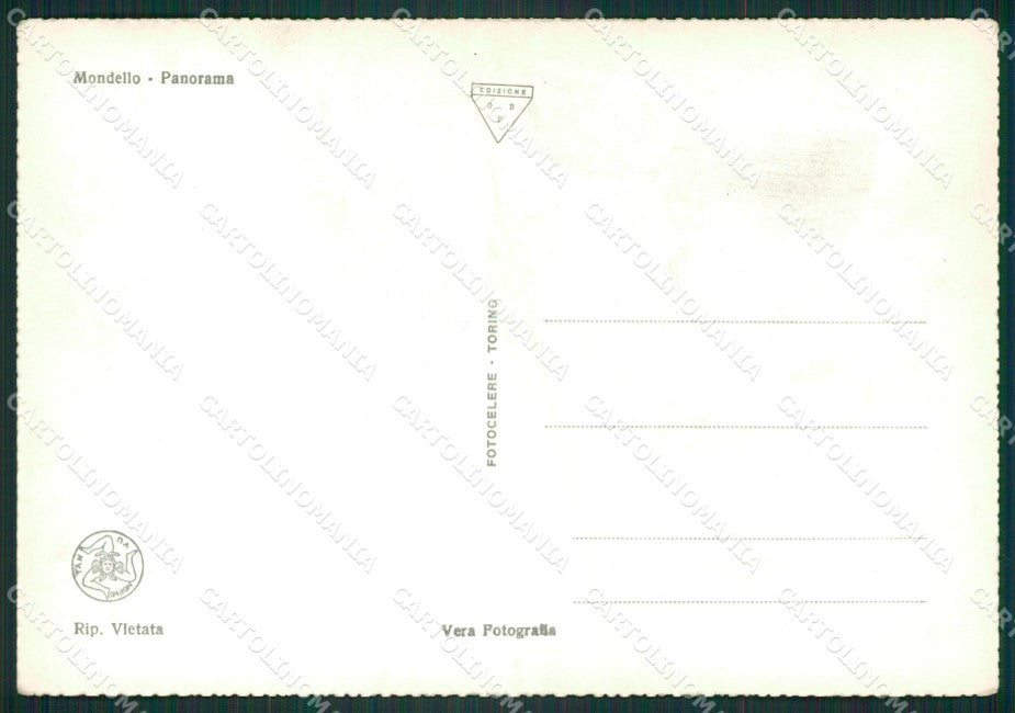 Palermo Mondello Foto FG cartolina ZK1175 – retro