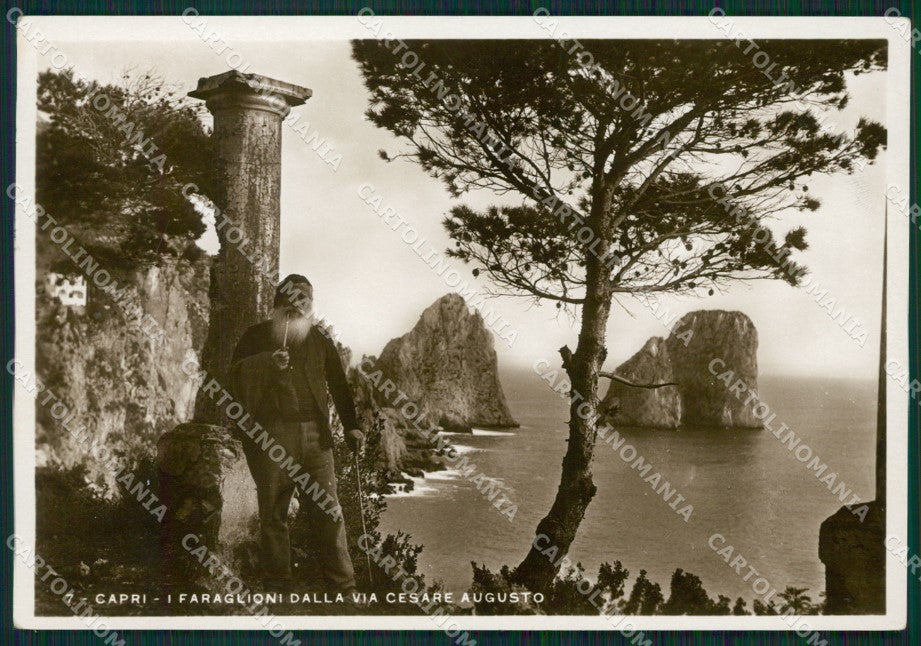 Napoli Capri Faraglioni Foto FG cartolina ZK1178 – fronte