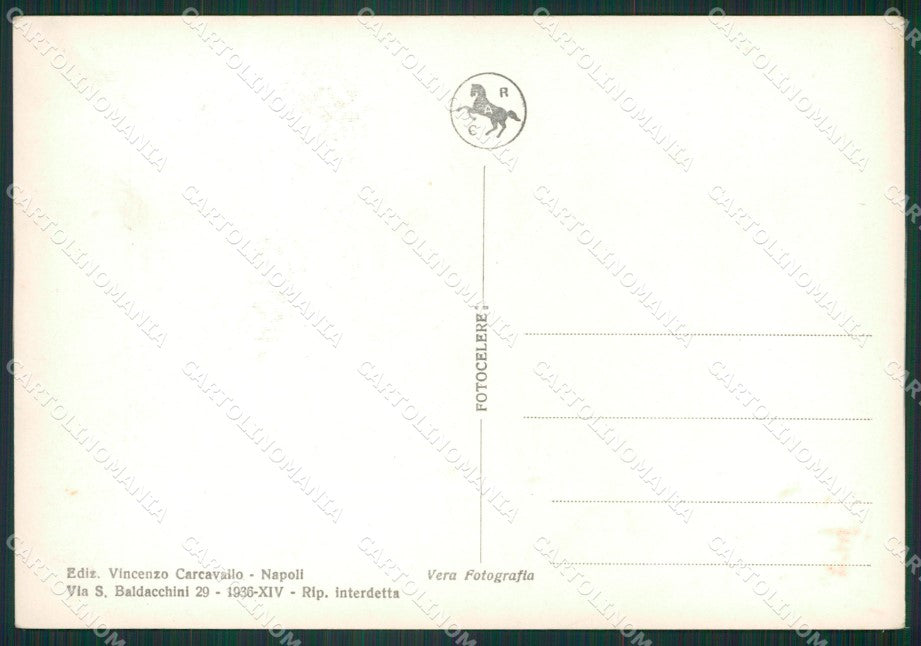 Napoli Capri Faraglioni Foto FG cartolina ZK1178 – retro